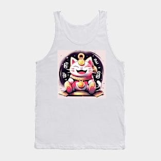 Coin Lucky Fairy Cat Tank Top